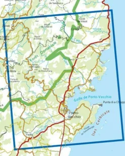 IGN Frankrijk|Wandelkaart 4254et Porto-Vecchio