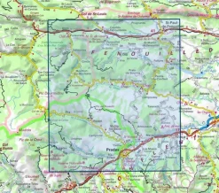 IGN Frankrijk|Wandelkaart 2348et Prades