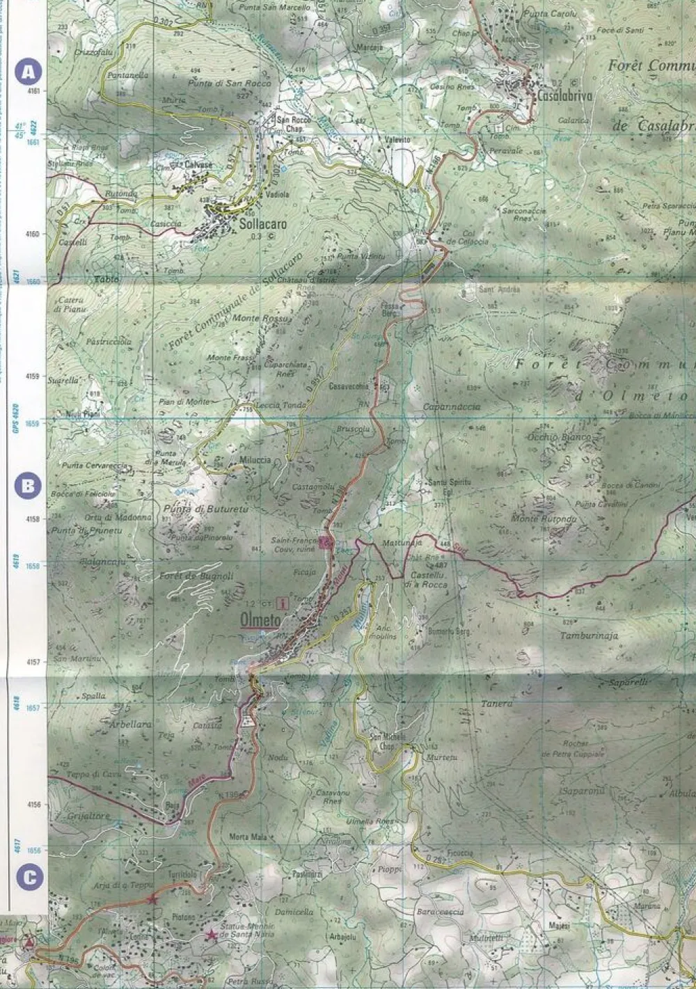 IGN Frankrijk|Wandelkaart 3633ETR Tes & Val d'Isere