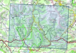 IGN Frankrijk|Wandelkaart 3541ot Annot - St-André les Alpes