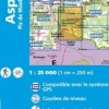 IGN Frankrijk|Wandelkaart 1947ot Aspet