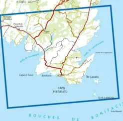 IGN Frankrijk|Wandelkaart 4255ot Bonifacio