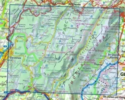 IGN Frankrijk|Wandelkaart 3328ot Crêt de la Neige