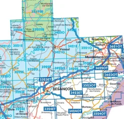 IGN Frankrijk|Wandelkaart 3227ot St-Amour