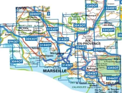 IGN Frankrijk|Wandelkaart 3545ot St-Tropez Ste-Maxime