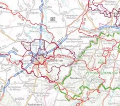 IGN Frankrijk|Wandelkaart overzichtskaart Frankrijk