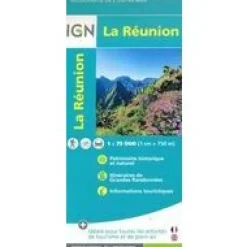 IGN Afrika|Wegenkaart Reunion 1:75.000