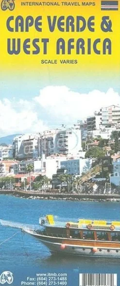 ITMB Afrika|Kaapverdische Eilanden wegenkaart
