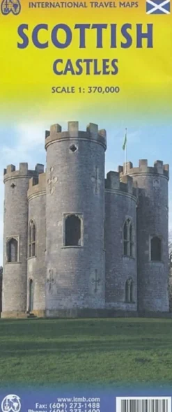 ITMB Groot-Brittanië & Ierland|Kaart Schotse Kastelen en Distilleerderijen