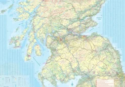 ITMB Groot-Brittanië & Ierland|Kaart Schotse Kastelen en Distilleerderijen