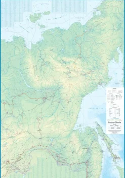 ITMB Oost-Europa|Landkaart Siberië 1:3.600.000