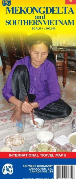 ITMB Zuidoost-Azië|Wegenkaart Cambodja & Mekong Delta
