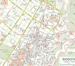 ITMB Zuid-Amerika|Wegenkaart Colombia