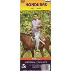 ITMB Midden-Amerika|Wegenkaart Honduras 1:750.000