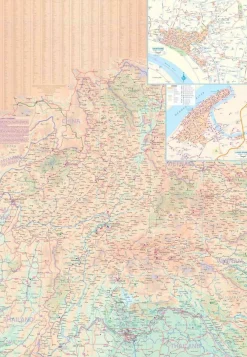 ITMB Zuidoost-Azië|Wegenkaart Laos