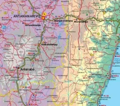 ITMB Afrika|Wegenkaart Madagascar 1:1.000.000