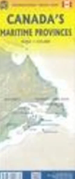 ITMB Canada|Wegenkaart Maritieme Provincies Canada