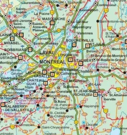 ITMB Canada|Wegenkaart Quebec