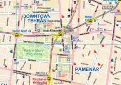 ITMB Midden-Oosten|Wegenkaart Teheran & Noord Iran