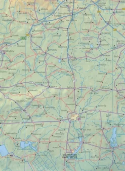 ITMB Oost-Europa|Wegenkaart Wit-Rusland