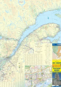 ITMB Canada|Wegenkaart Zuidelijk Quebec