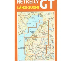 Karttakeskus FInland Scandinavië & Ijsland|Fietskaart GT2 Finland West - Länsi Suomi
