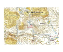 Karttakeskus FInland Scandinavië & Ijsland|Wandelkaart Tuntsa Tulppio Sorsatunturi