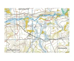 Karttakeskus FInland Scandinavië & Ijsland|Wandelkaart Marivaara Jaurujoki Uittipiekke