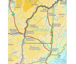 Karttakeskus FInland Scandinavië & Ijsland|Wandelkaart Utsjoki Kevo