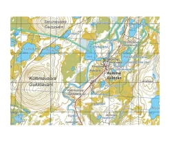 Karttakeskus FInland Scandinavië & Ijsland|Wandelkaart Tarvantovaara Kuttanen Palojärvi