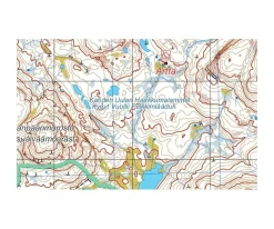 Karttakeskus FInland Scandinavië & Ijsland|Wandelkaart Tsarmitunturi Nellim Nangujärvi