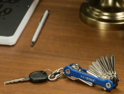 keysmart Reisgadgets|Compact Keyholder keystax handige sleutelbos