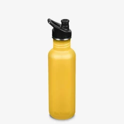 Klean Kanteen Flessen & Waterzakken|Classic Narrow Sportdop 800ml/27oz old Gold