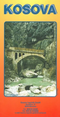 KLG Balkan, Griekenland & Cyprus|Wegenkaart Kosovo 1:225.000