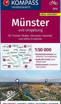 Kompass Duitsland|Fietskaart 3211 Rhein-Kreis Neuss - Kreis Viersen