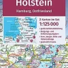 Kompass Duitsland|Fietskaart GRK3701 Schleswig-Holstein