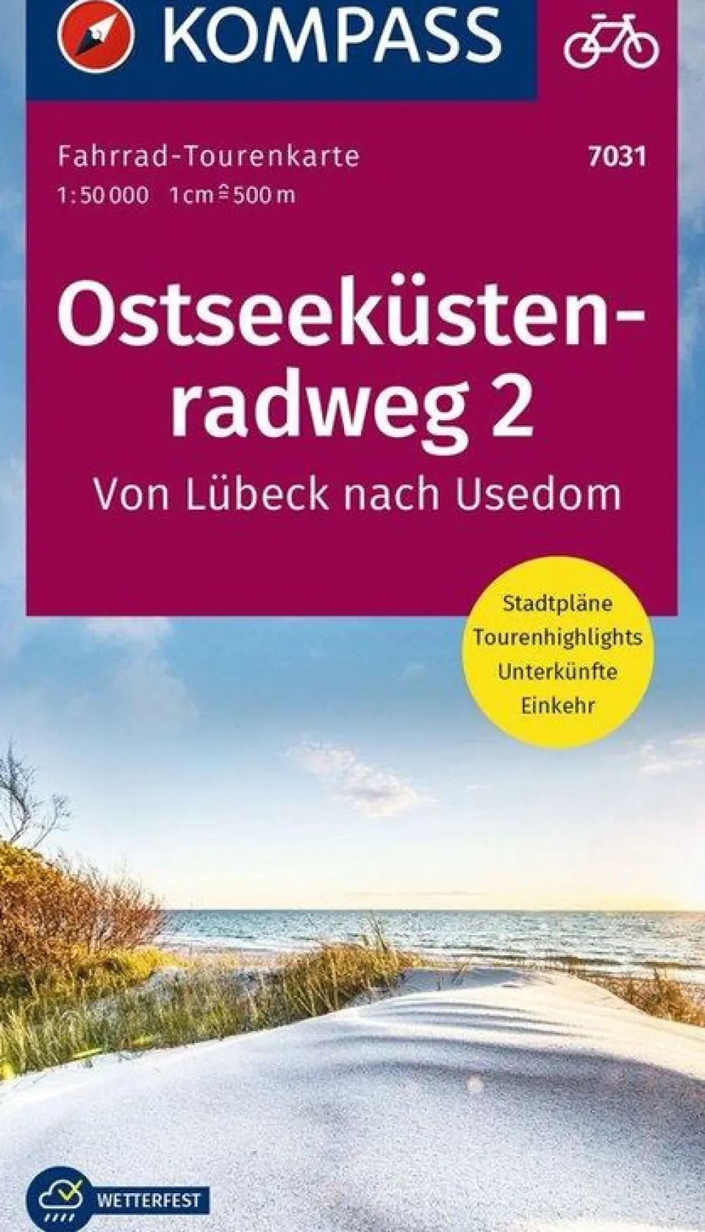 Kompass Duitsland|FTK7031 Ostseekustenradweg