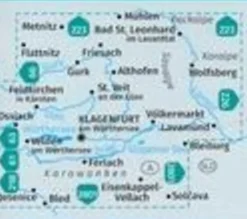 Kompass Oostenrijk|WK294 Klagenfurt und Umgebung