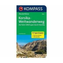 Kompass Frankrijk|Wandelgids 5942 GR20 Corsica