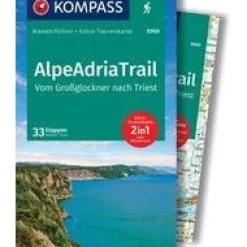 Kompass Europa Algemeen|Wandelgids WF5959 AlpeAdriaTrail