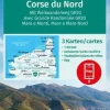 Kompass Frankrijk|Wandelkaart 2250 Corsica Noord