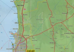 Kompass Balkan, Griekenland & Cyprus|Wandelkaart 2901 Daltmatische Kust Noord