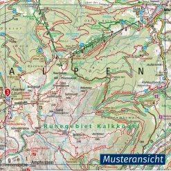 Kompass Oostenrijk|Italië & Malta|Wandelkaart 289 Die Alpenüberquerung