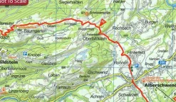 Kompass Oostenrijk|Wandelkaart 2558 E5 van Bodensee tot Verona