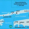 Kompass Duitsland|Wandelkaart 728 Insel Juist