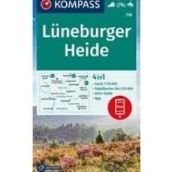 Kompass Duitsland|Wandelkaart 718 Lüneburger Heide