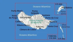 Kompass Spanje & Portugal|Wandelkaart 234 Madeira