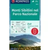 Kompass Italië & Malta|Wandelkaart 2474 Monti Sibillini