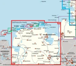 Kompass Duitsland|Wandelkaart 729 Norderney