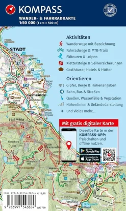 Kompass Duitsland|Wandelkaart 739 Oostseekuste